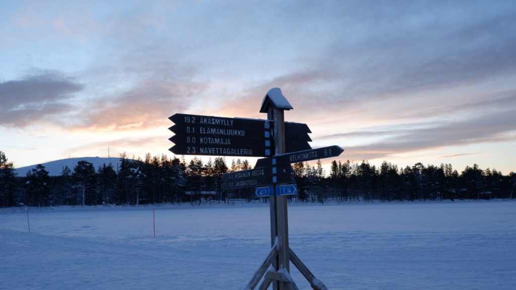 Wandelen Fins Lapland Äkäslompolo